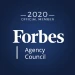 forbes Blue and white 202 Forbes Agency Council logo